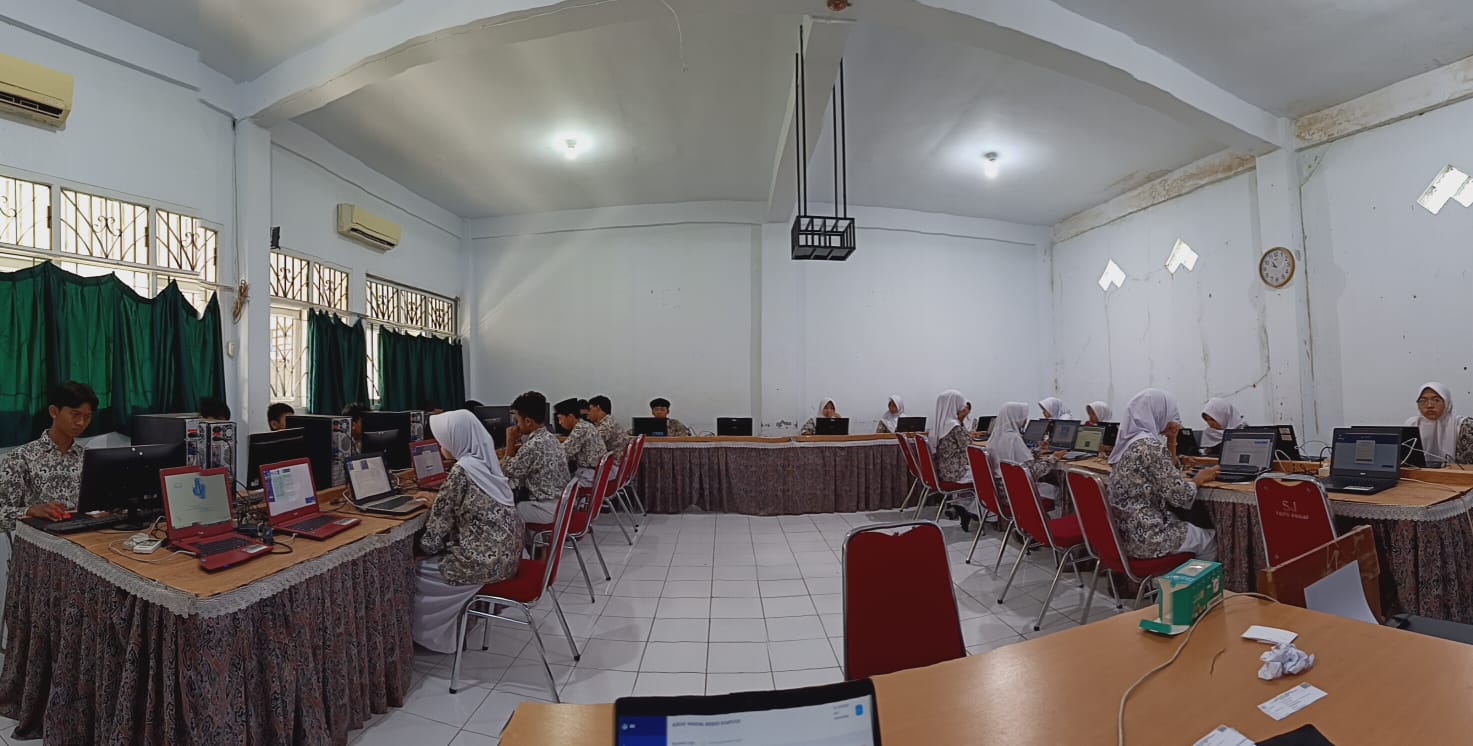 Simulasi TKA MTs Salafiyah Tetap Berjalan Khidmat di Bulan Ramadhan