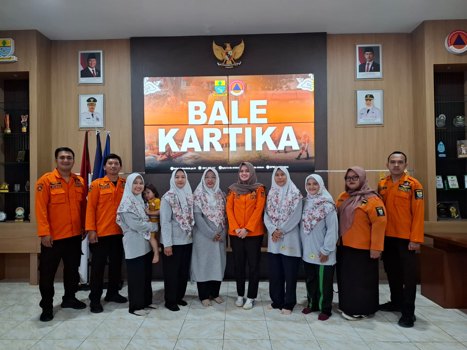 Kunjungan Edukatif RA ke BPBD Kota Cirebon: Puncak Pembelajaran Topik "Alam Semesta"